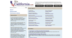 Desktop Screenshot of bizcalifornia.com